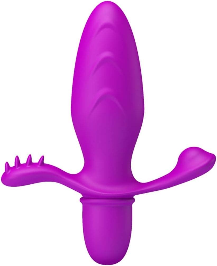 Plug Anale vibrante Fitch viola con punte stimolatore 10 funzioni silicone viola in prodotto Erosdom - Palmi, commercioVirtuoso.it