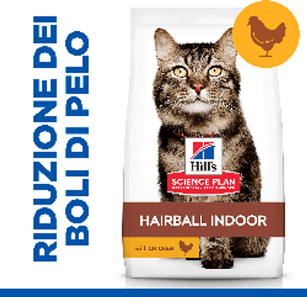 Hill's Hairball Indoor secco Gatti Mature pollo 1,5 kg in Secco 101 Market - Poggibonsi, commercioVirtuoso.it