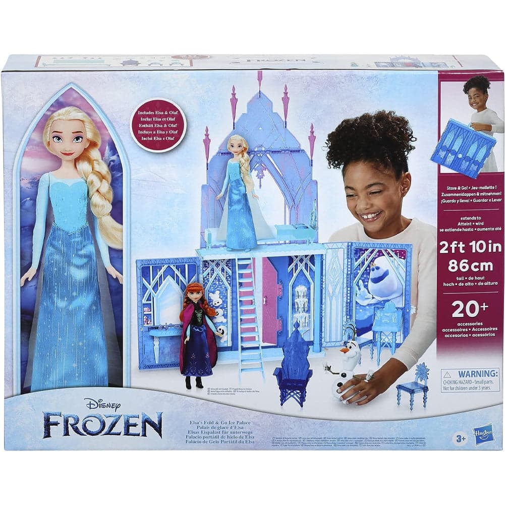 Disney Frozen Palazzo di Ghiaccio di Elsa Richiudibile Playset Gioco Richiudibile in Set di bambole e accessori Esplodia - Napoli, commercioVirtuoso.it