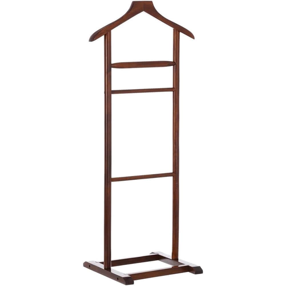 Appendiabiti Indossatore in legno di Noce Servo Muto Porta Abiti 48x36x 107cm in Omini appendiabiti Esplodia - Napoli, commercioVirtuoso.it