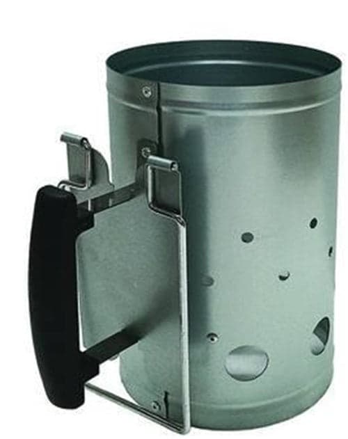 ACCENDI CARBONE BARBECUE IN ACCIAIO ZINCATO CON DOPPIA MANIGLIA cm.19,3x30h.. - in prodotto EuroStore07 - Alatri, commercioVirtuoso.it