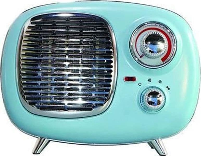 TERMOVENTILATORE VINTAGE CERAMICO RADIO 50 750/1500W - cm.28,5x13,8x23h. in prodotto EuroStore07 - Alatri, commercioVirtuoso.it