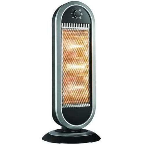 TERMOVENTILATORE ALOGENO ROTY 400/800/1200W - cm.30x30x70h. - FER 447744 in prodotto EuroStore07 - Alatri, commercioVirtuoso.it