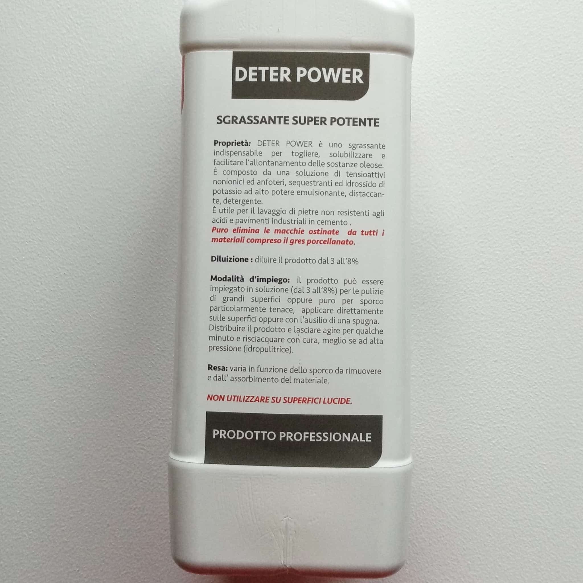 Abichem 1lt DETER POWER sgrassante super potente in Detergenti multiuso Aloiserw.com - Altomonte, commercioVirtuoso.it