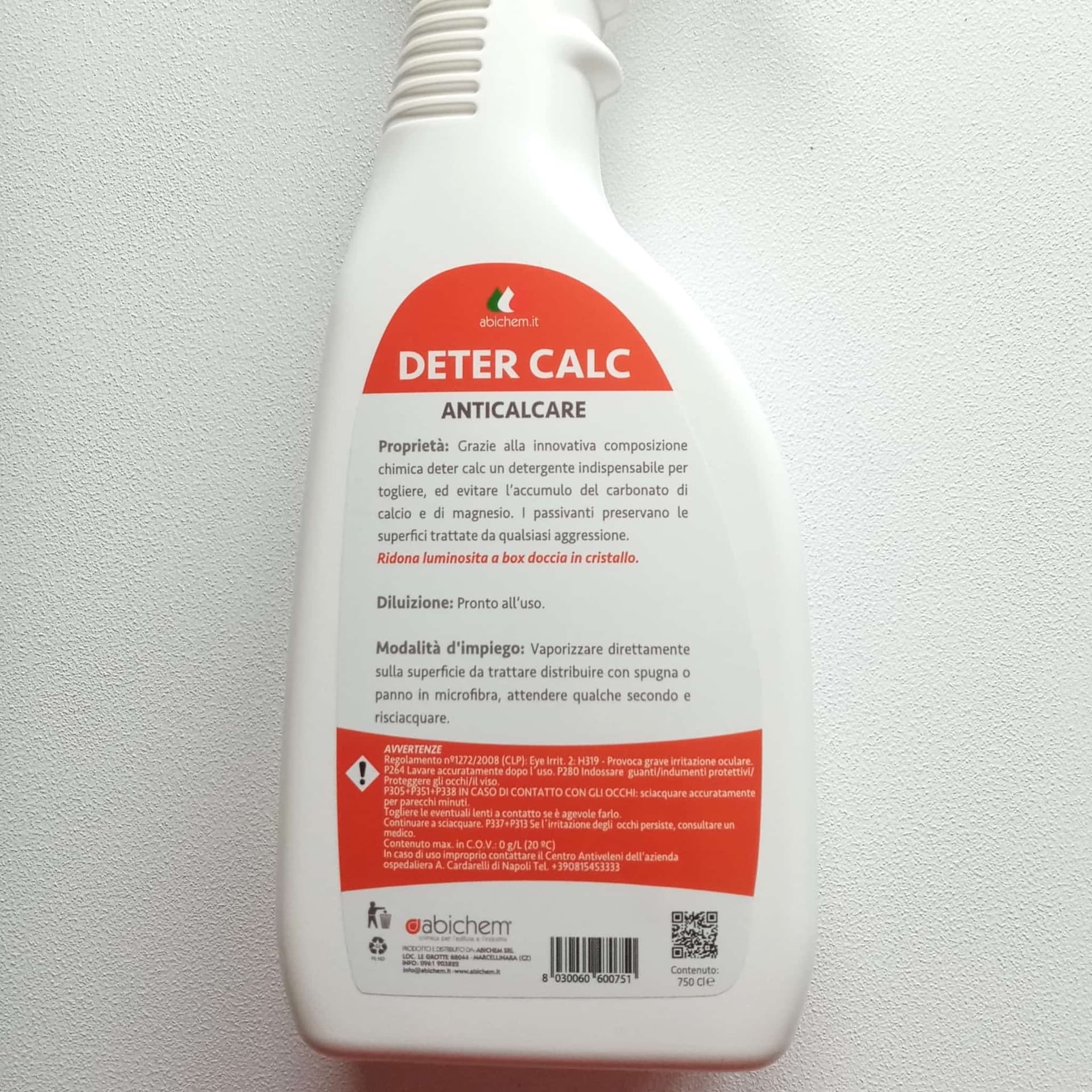 Abichem 1lt DETER CALC detergente anticalcare in Prodotti anticalcare Aloiserw.com - Altomonte, commercioVirtuoso.it