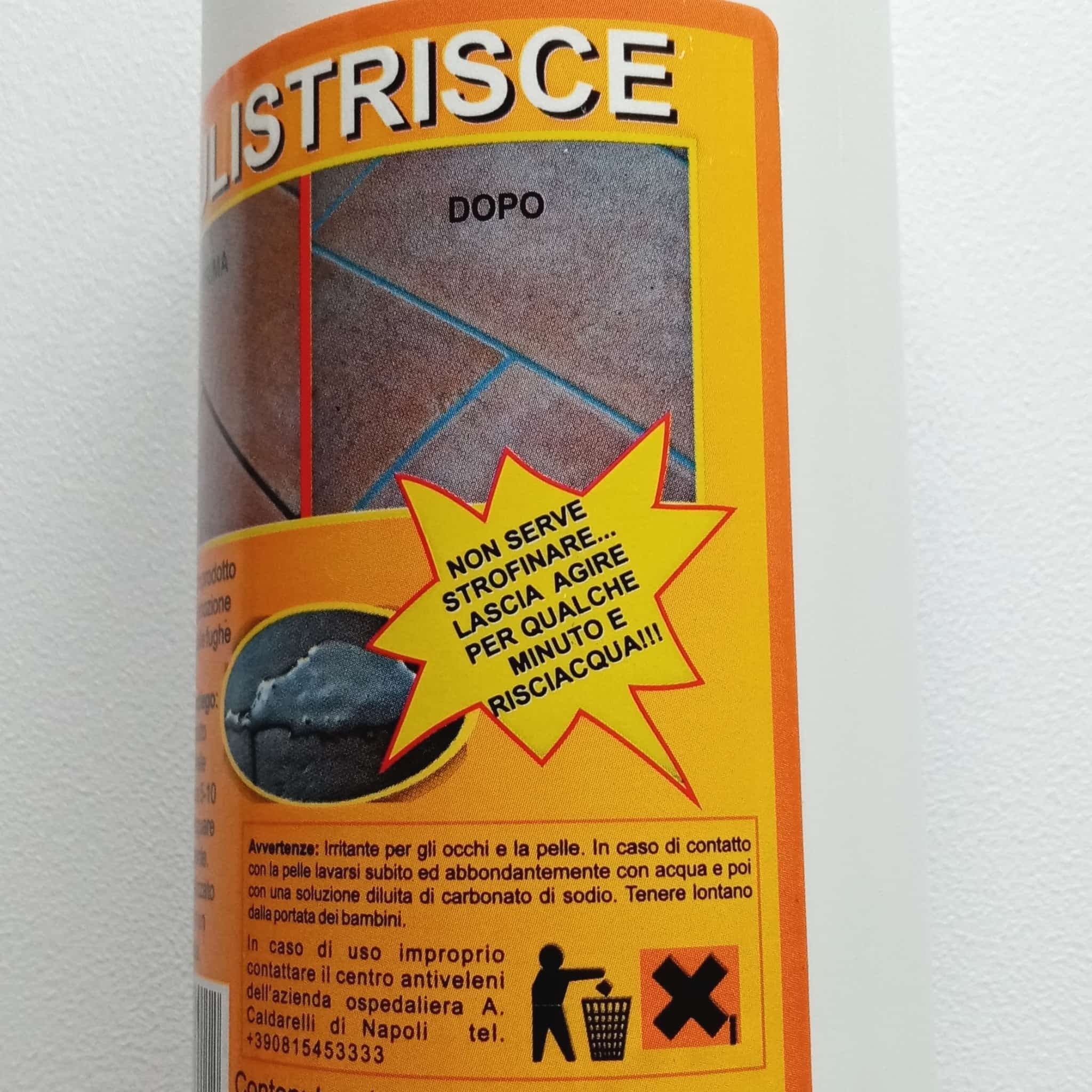 Abichem 1lt PULISTRISCE detergente per la pulizia e il rinnovo per le fughe dei pavimenti in Detergenti multiuso Aloiserw.com - Altomonte, commercioVirtuoso.it