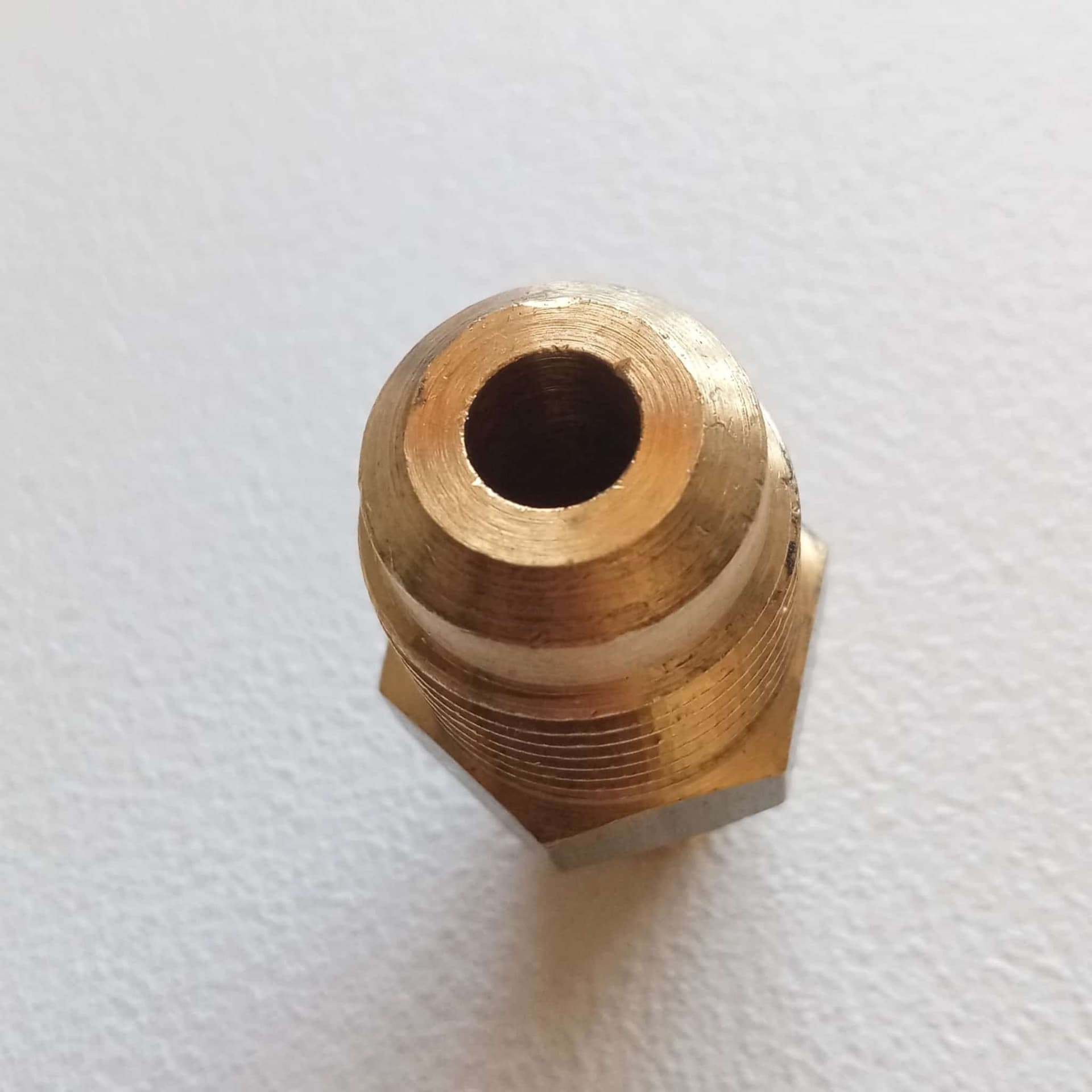 Niples condizionamento 3/8" x 1/2" in ottone senza dadi per unire tubo rame in Collettori Aloiserw.com - Altomonte, commercioVirtuoso.it