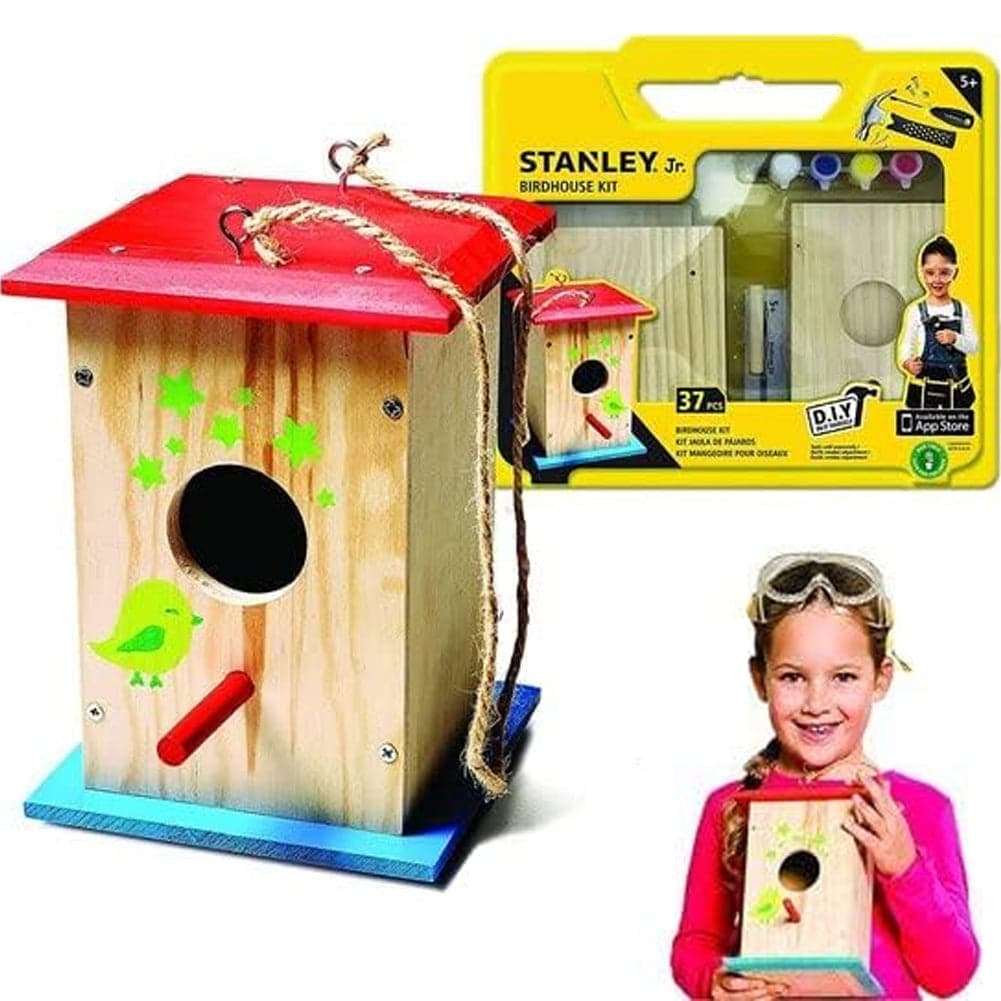 Stanley Jr. Tall Birdhouse Kit Costruzione Casetta Uccelli in Legno Mangiatoia in Legno Esplodia - Napoli, commercioVirtuoso.it