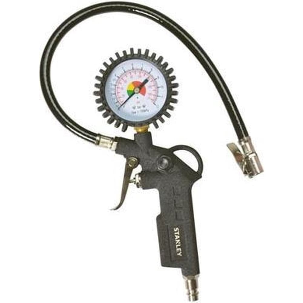 Stanley Pistola Soffiaggio Gonfiatore Pneumatici 10Bar e Manometro per Fai da Te in Accessori per compressori Esplodia - Napoli, commercioVirtuoso.it