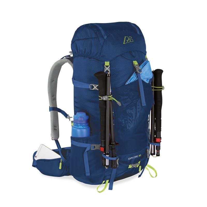 Marsupio Zaino da viaggio e trekking EXPLORE 40 Blu in Marsupi 3A Moda Mare Sport - Bellaria Igea Marina, commercioVirtuoso.it