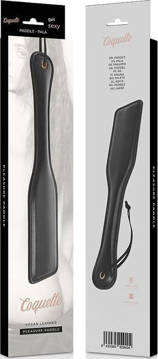 Sculacciatore paddle spanking frustino sexy sadomaso nero neoprene Coquette in prodotto Erosdom - Palmi, commercioVirtuoso.it