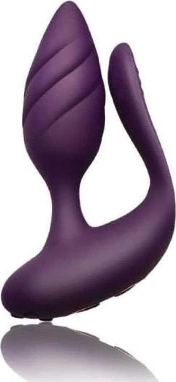 Cocktail plug anale potente con spina 10 X vibrazioni viola telecomando USB IPX7 in prodotto Erosdom - Palmi, commercioVirtuoso.it