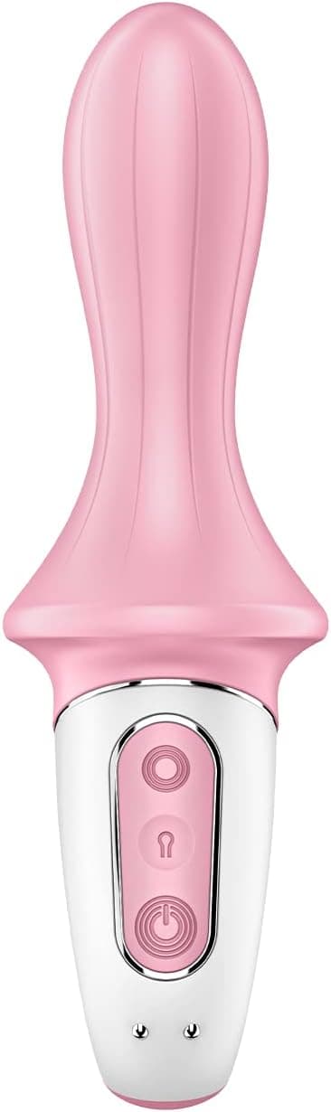 Satisfyer Air Pump Booty 5+ rosa plug gonfiabile app 12 vibrazioni IPX7 USB in prodotto Erosdom - Palmi, commercioVirtuoso.it
