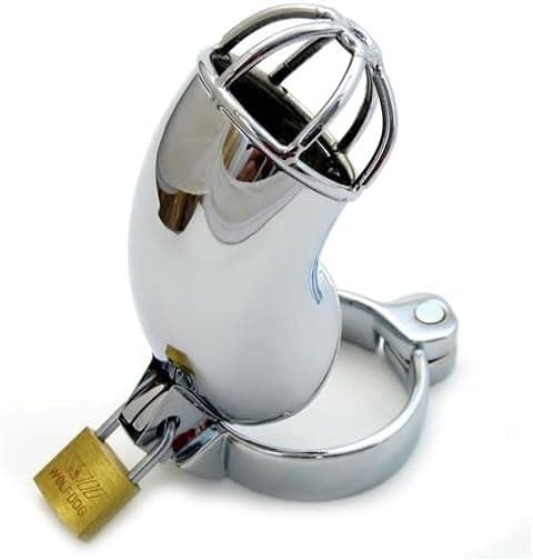 Gabbia pene cintura castità in acciaio pesante Cock Ring Retain Ancelot BDSM in prodotto Erosdom - Palmi, commercioVirtuoso.it