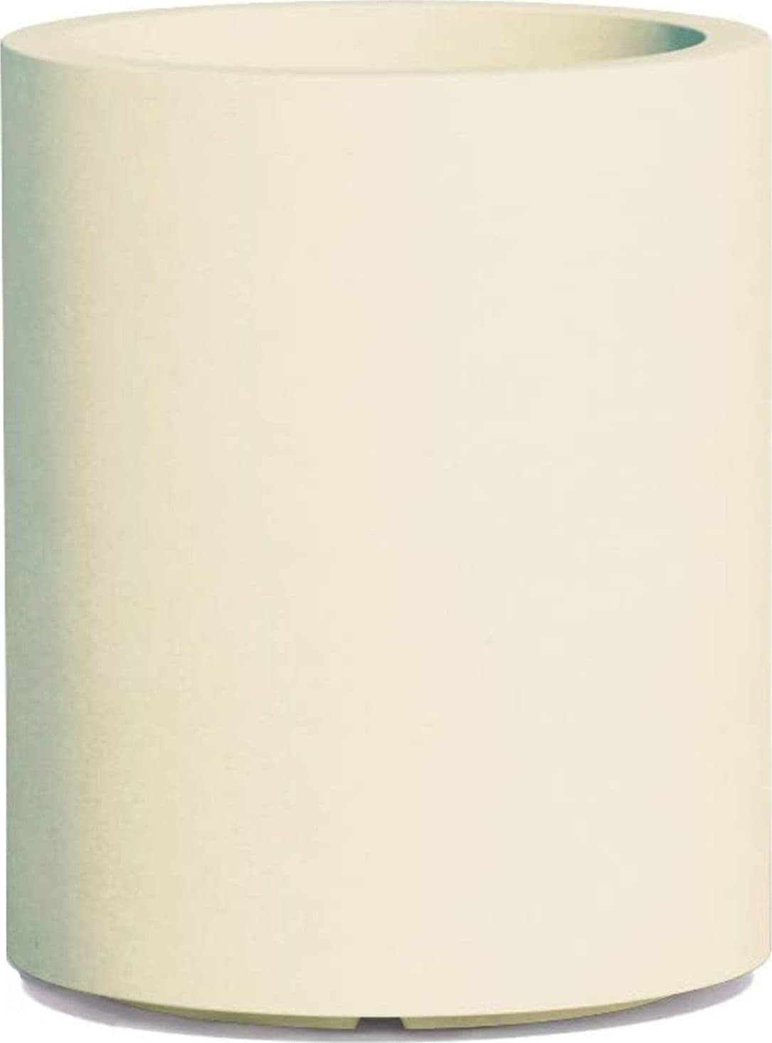 Vaso Cromia Venusio cilindrico decorazione in resina "Made in Italy" da Ø 40 x h 50 cm - 21