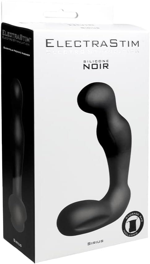 ⚡ ElectraStim Sirius Silicone Noir – Stimolatore Anale per Elettrostimolazione ⚡ in prodotto Erosdom - Palmi, commercioVirtuoso.it
