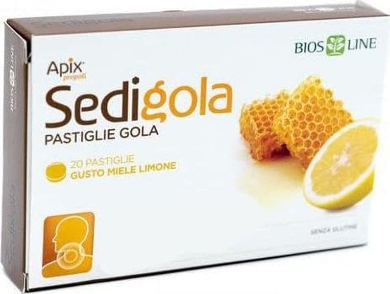 Apix Sedigola Miele Limone - Pastiglie