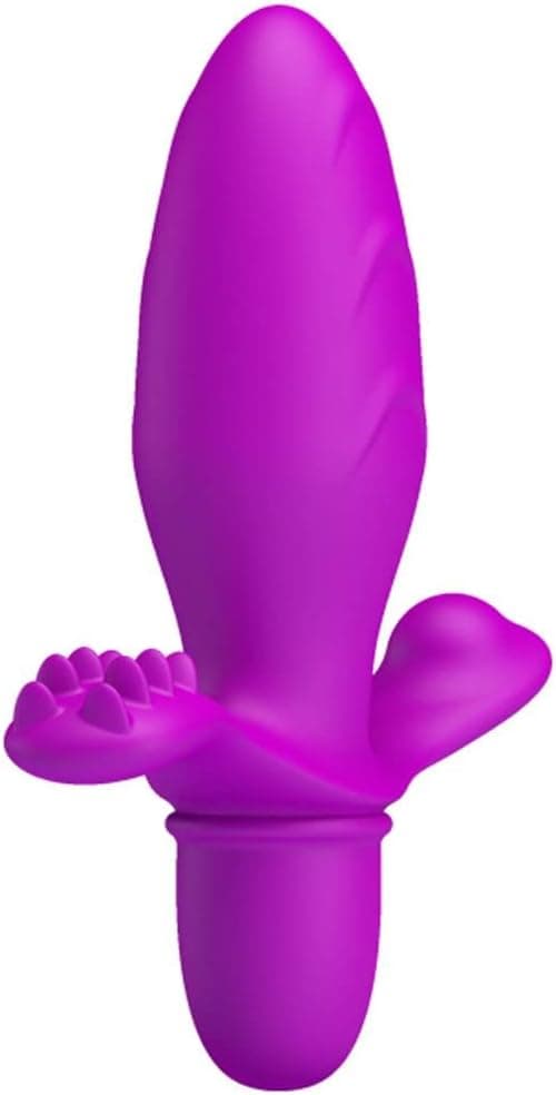 Plug Anale vibrante Fitch viola con punte stimolatore 10 funzioni silicone viola in prodotto Erosdom - Palmi, commercioVirtuoso.it