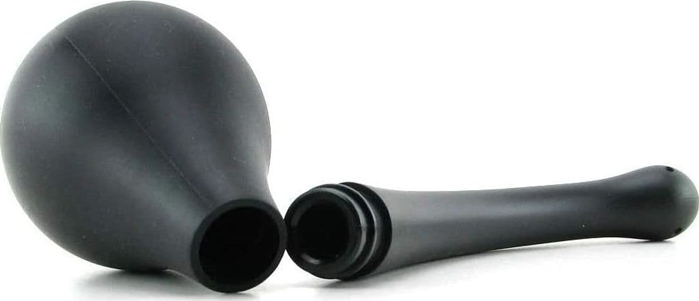 Doccia anale CalExotics Booty Blaster Plug Anale Nero TPR Large circa 24 - 16 cm in prodotto Erosdom - Palmi, commercioVirtuoso.it