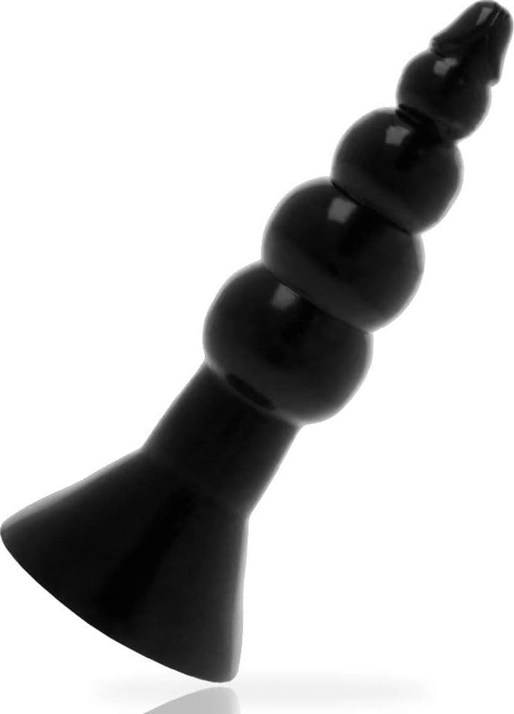 Plug anale progressivo XL super morbido 17 cm con base nero Addicted toys in prodotto Erosdom - Palmi, commercioVirtuoso.it