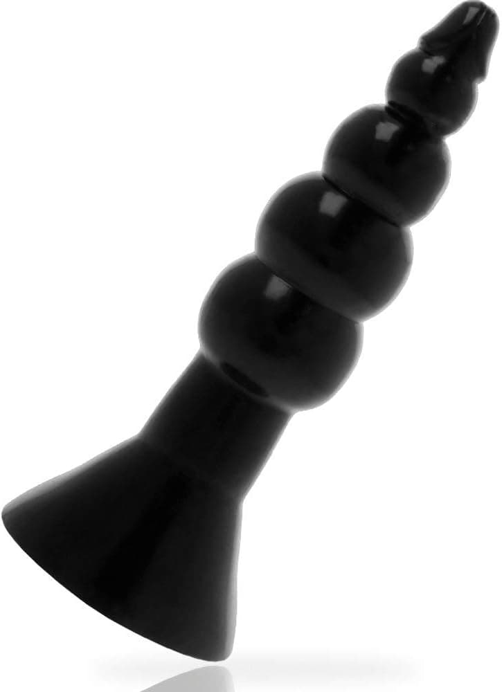 Plug anale progressivo XL super morbido 17 cm con base nero Addicted toys in prodotto Erosdom - Palmi, commercioVirtuoso.it