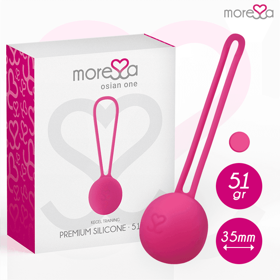 MORESSA - OSIAN ONE PREMIUM SILICONE ROSA in prodotto Desideria Shop - Latina, commercioVirtuoso.it