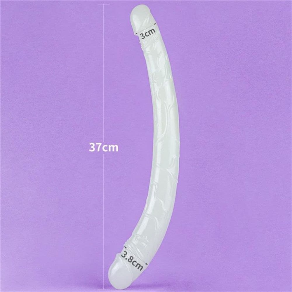 Dildo Doppio Trasparente Anale Vaginale LOVETOY LUMINO PLAY 14.5" 37cm in Dildo doppi Sexy Tentazioni - Siracusa, commercioVirtuoso.it