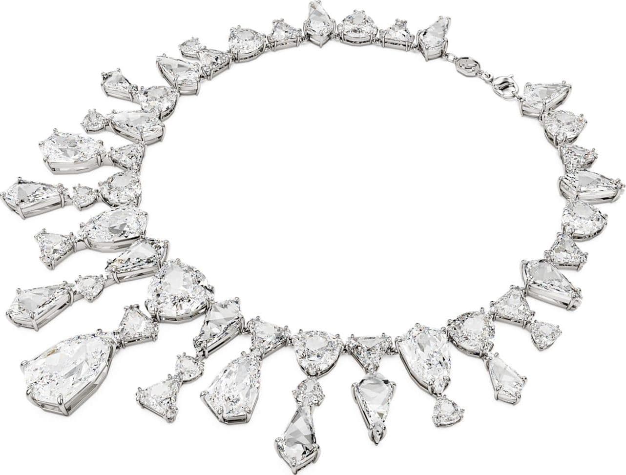 Swarovski Collana Mesmera Statement, Taglio misto, Bianca, Placcato rodio in Collane Alba Gioielli - Casoria, commercioVirtuoso.it