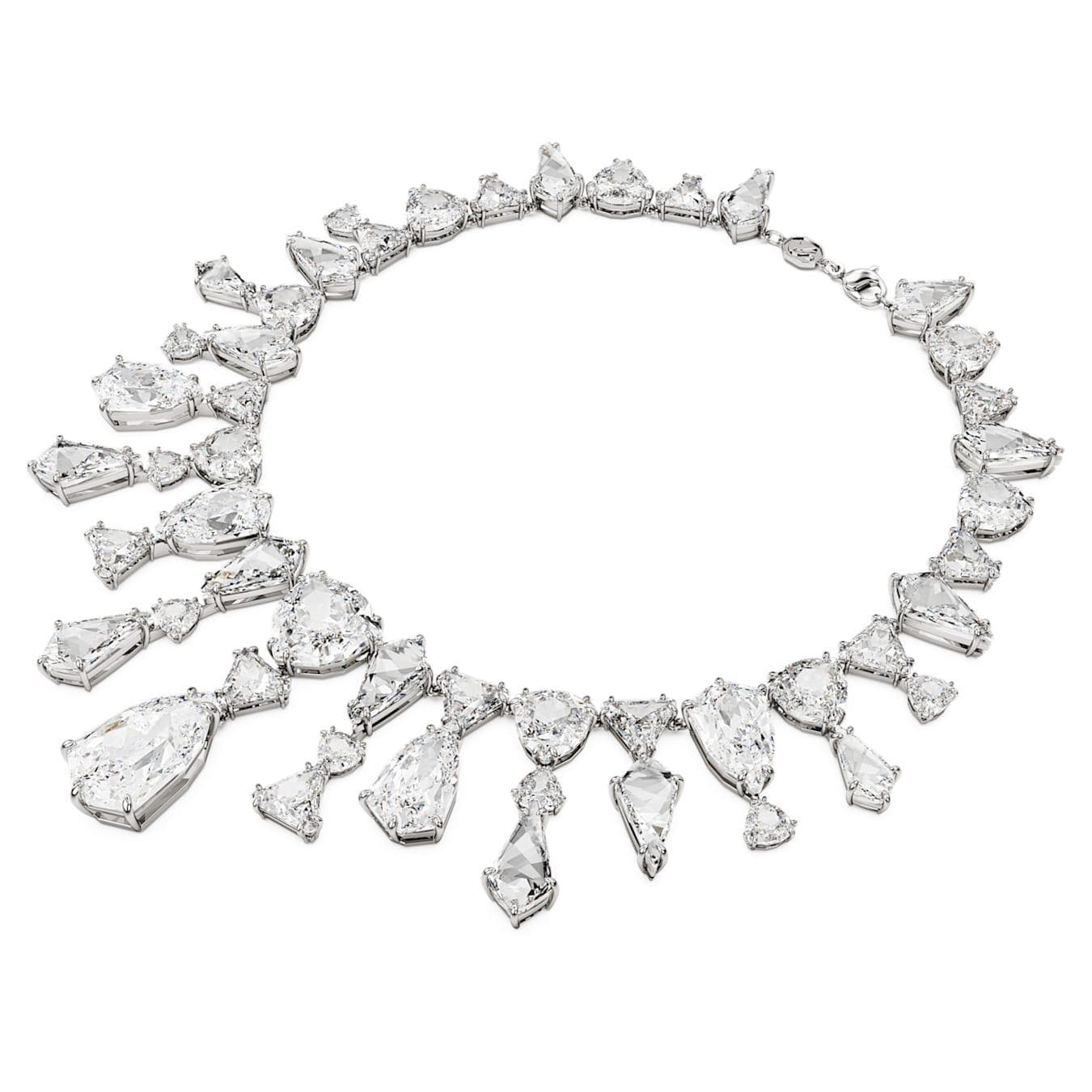 Swarovski Collana Mesmera Statement, Taglio misto, Bianca, Placcato rodio in Collane Alba Gioielli - Casoria, commercioVirtuoso.it