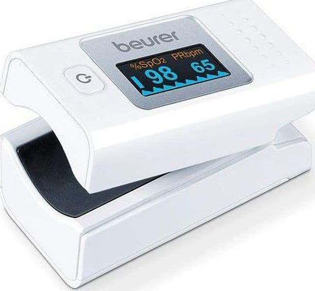 Pulsossimetro medical po 35 bianco 454 31