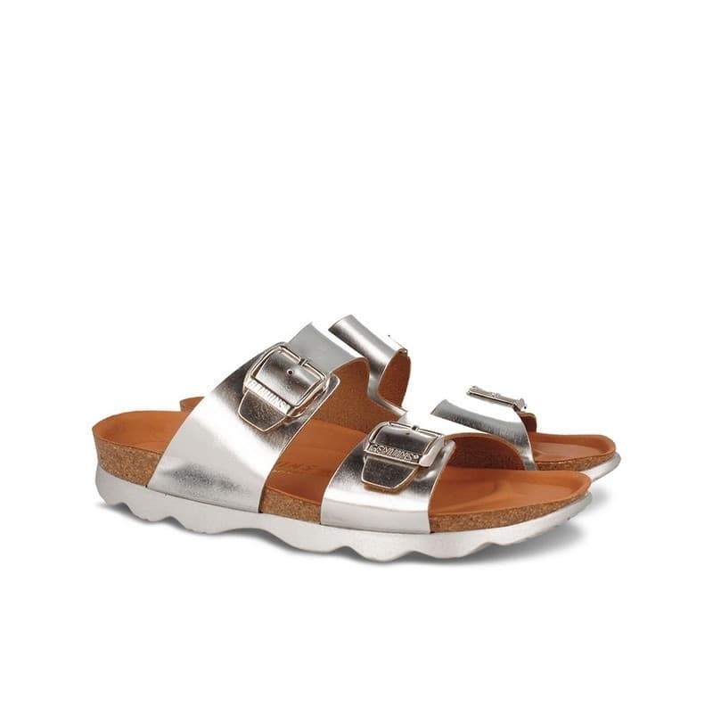 Genuins Padua Leather Argento Pelle in Ortopediche 3A Moda Mare Sport - Bellaria Igea Marina, commercioVirtuoso.it
