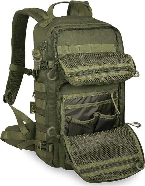Marsupio zaino da Caccia Suede Tactic 22 verde in Marsupi sportivi 3A Moda Mare Sport - Bellaria Igea Marina, commercioVirtuoso.it