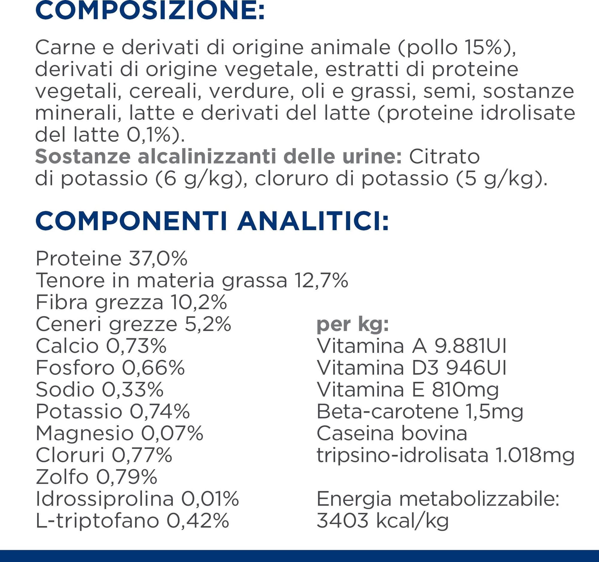 Hill's Prescription Diet Multicare Stress+Metabolic secco Gatti Adulti pollo in Secco 101 Market - Poggibonsi, commercioVirtuoso.it