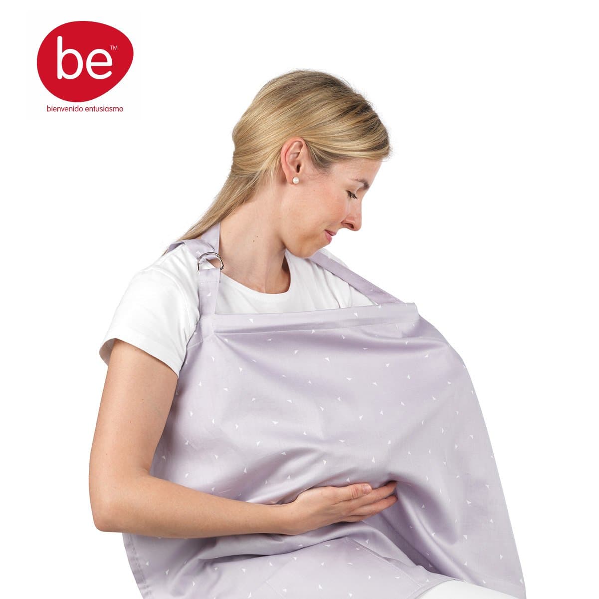 Coperta Allattamento Be Zigzag Azzurro 92X65X1 Cm in Poncho per allattamento La Casa Del Bebè - Napoli, commercioVirtuoso.it