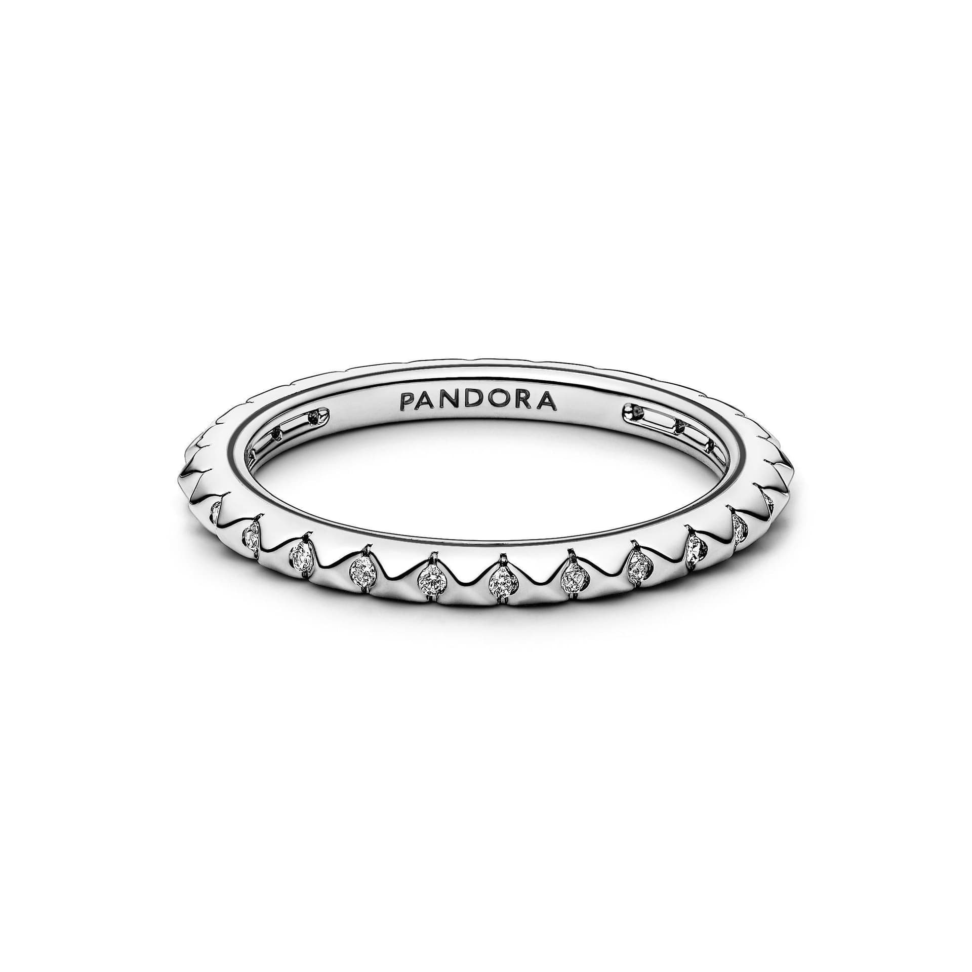 PANDORA - Anello Geometrico con Pietre Pandora ME in Anelli Alba Gioielli - Casoria, commercioVirtuoso.it