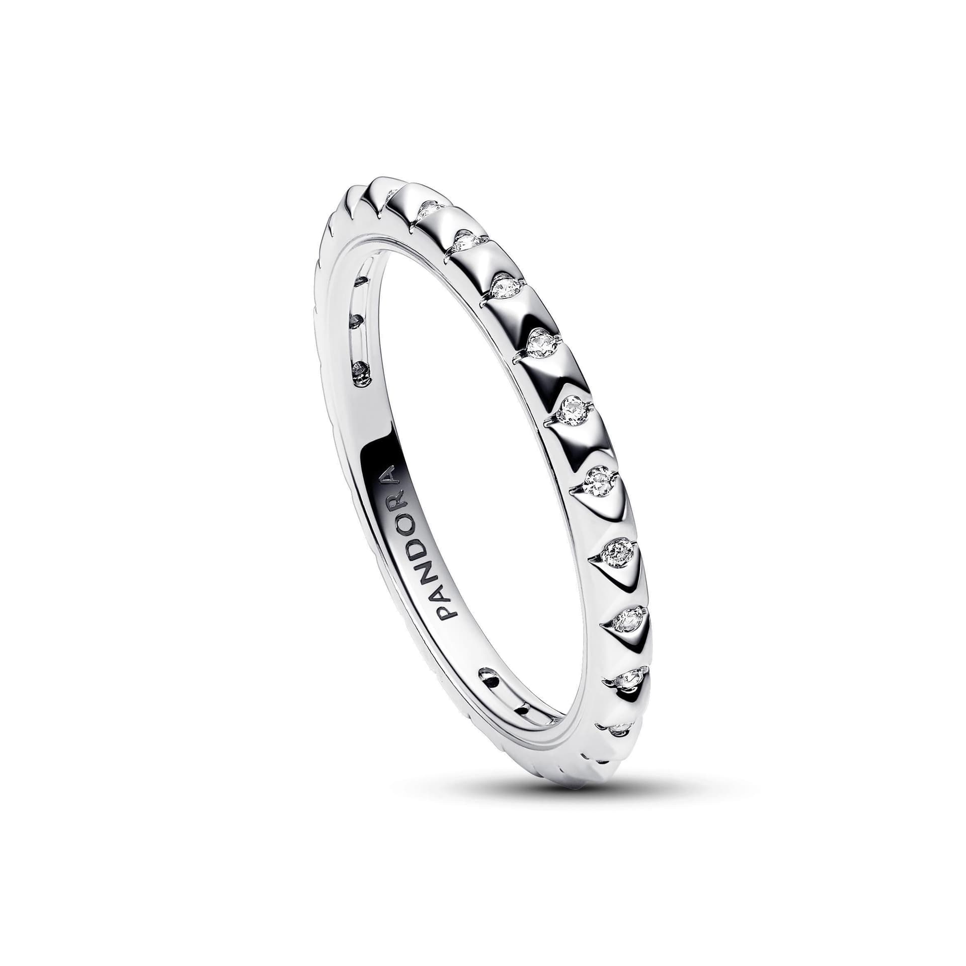 PANDORA - Anello Geometrico con Pietre Pandora ME in Anelli Alba Gioielli - Casoria, commercioVirtuoso.it
