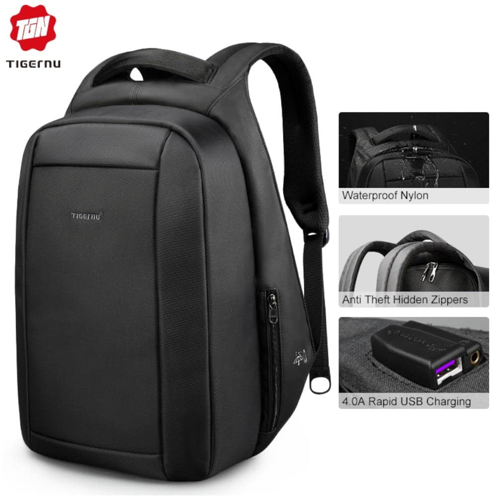 Tigernu Zaino da Viaggio Nero 21L con Sicurezza e USB in  Prodotti di Classe - Nocera Superiore, commercioVirtuoso.it