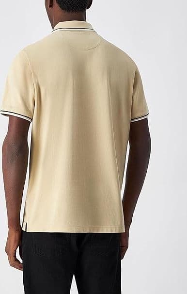 Champion POLO M/M Light Cotton Pique uomo Cotone Beige in Polo 3A Moda Mare Sport - Bellaria Igea Marina, commercioVirtuoso.it