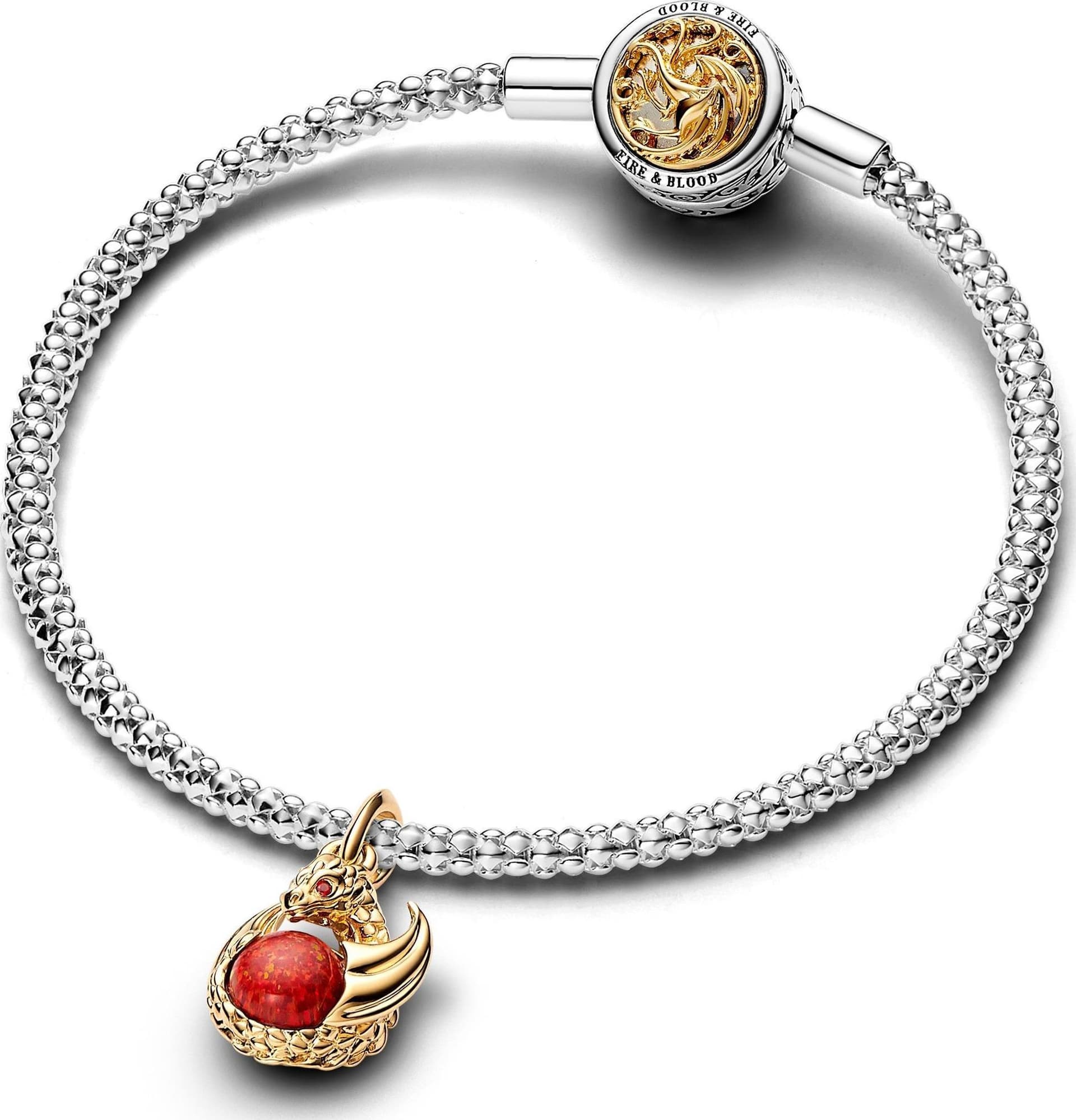 Pandora - Charm Il Trono di Spade, Pendente Fuoco di Drago in Bead Charm Alba Gioielli - Casoria, commercioVirtuoso.it