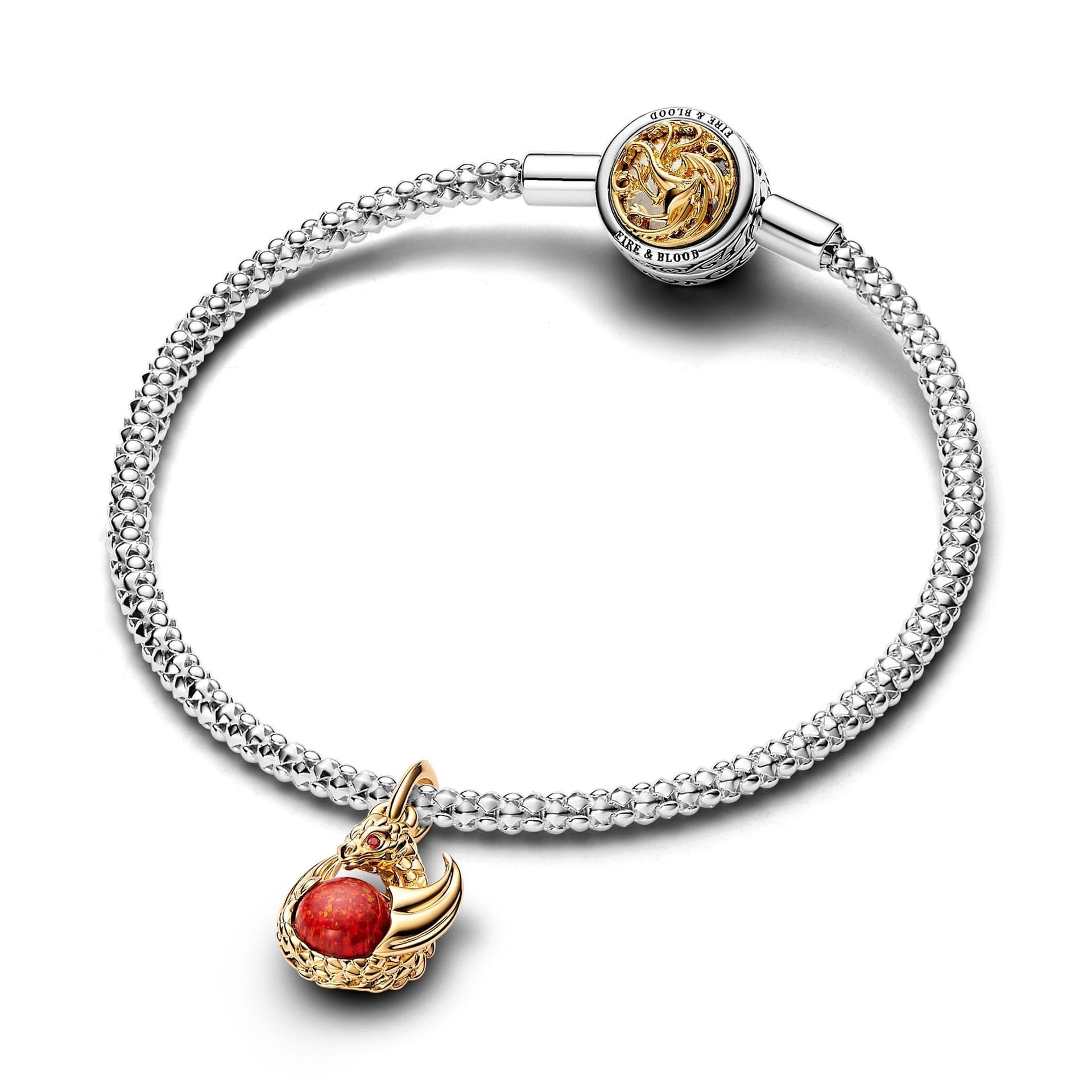 Pandora - Charm Il Trono di Spade, Pendente Fuoco di Drago in Bead Charm Alba Gioielli - Casoria, commercioVirtuoso.it