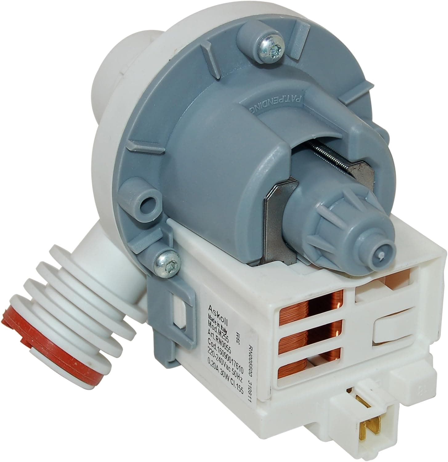 POMPA SCARICO LAVASTOVIGLIE SMEG 792970164 WHIRLPOOL 481290508156 FAGOR P 210 in prodotto EuroStore07 - Alatri, commercioVirtuoso.it