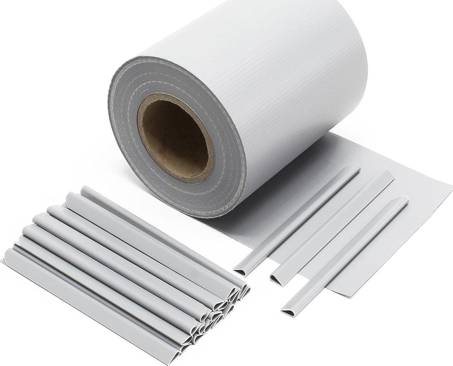 STRISCIA OMBREGGIANTE FRANGISOLE PVC + 20 CLIPS - cm.19h. X mt.35 BIANCO in prodotto EuroStore07 - Alatri, commercioVirtuoso.it