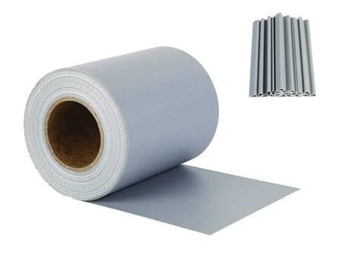 STRISCIA OMBREGGIANTE FRANGISOLE PVC + 20 CLIPS - cm.19h. X mt.35 GRIGIO CHIARO in prodotto EuroStore07 - Alatri, commercioVirtuoso.it