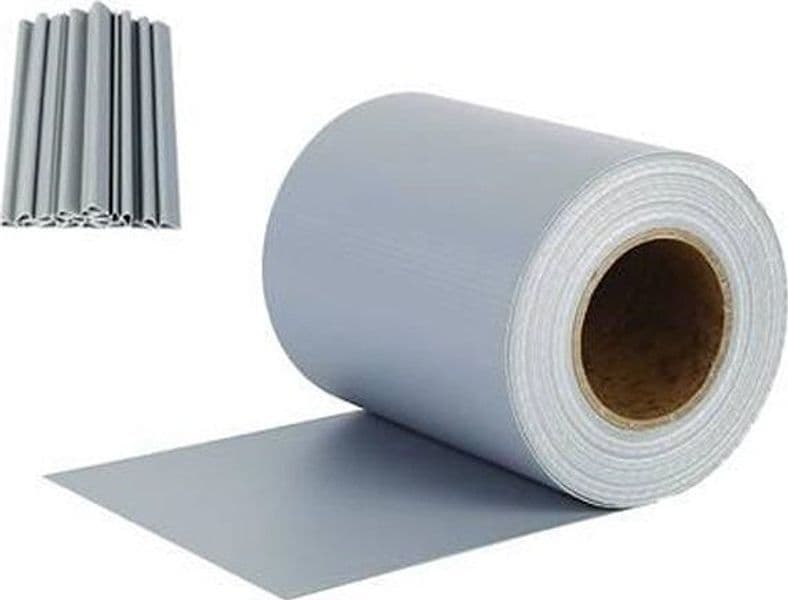 STRISCIA OMBREGGIANTE FRANGISOLE PVC + 20 CLIPS - cm.19h. X mt.35 GRIGIO CHIARO in prodotto EuroStore07 - Alatri, commercioVirtuoso.it