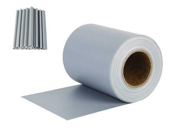 STRISCIA OMBREGGIANTE FRANGISOLE PVC + 20 CLIPS - cm.19h. X mt.35 GRIGIO CHIARO in prodotto EuroStore07 - Alatri, commercioVirtuoso.it