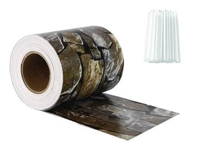 STRISCIA OMBREGGIANTE FRANGISOLE PVC + 20 CLIPS - cm.19h. X mt.35 PIETRA in prodotto EuroStore07 - Alatri, commercioVirtuoso.it