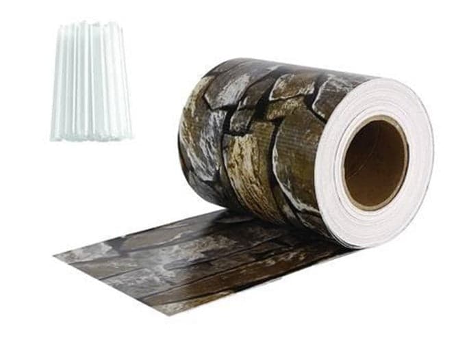 STRISCIA OMBREGGIANTE FRANGISOLE PVC + 20 CLIPS - cm.19h. X mt.35 PIETRA in prodotto EuroStore07 - Alatri, commercioVirtuoso.it