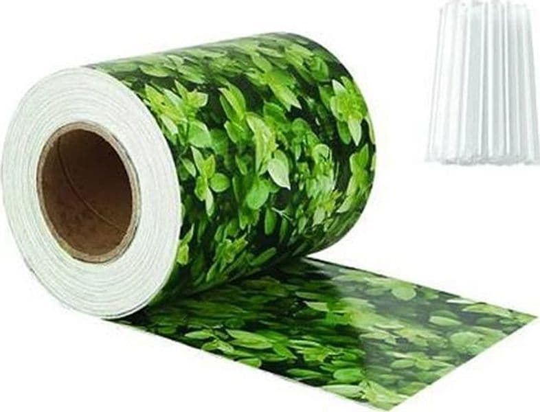 STRISCIA OMBREGGIANTE FRANGISOLE PVC + 20 CLIPS - cm.19h. X mt.35 FOGLIE in prodotto EuroStore07 - Alatri, commercioVirtuoso.it