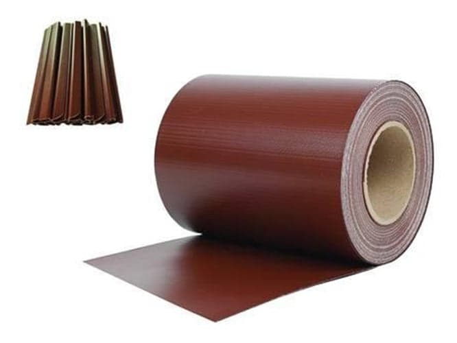 STRISCIA OMBREGGIANTE FRANGISOLE PVC + 20 CLIPS - cm.19h. X mt.35 TESTA DI MORO in prodotto EuroStore07 - Alatri, commercioVirtuoso.it