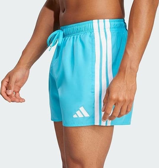 adidas 3-Stripes Uomo Swim Shorts 3-Inch - Turquoise in Pantaloncini e calzoncini 3A Moda Mare Sport - Bellaria Igea Marina, commercioVirtuoso.it